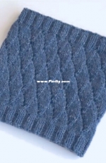 Waves of Hope Cowl by LJM Designs - Free