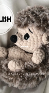 Leamigurumi - Lena Seibel - Fluffy the hedgehog