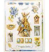 Lanarte 34283 Birds sampler by Marjolein Bastin