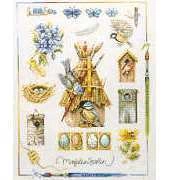 Lanarte 34283 Birds sampler by Marjolein Bastin