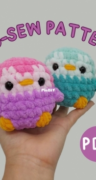 Amegurema - Ame - No-Sew Chunky Penguin