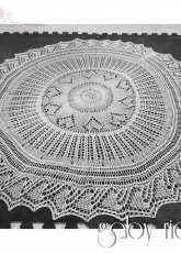 Christening blanket or shawl by Kay Meadors