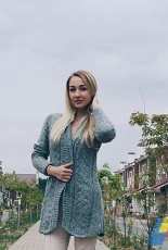 Cardi tweed by Dari Tkachmanova Russian free