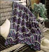 Leisure Arts - Pat Gibbons - Wine on the Vine Afghan
