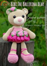 Smartapple creations- Maarja Harsing Vark- Bibi the Ballerina Bear