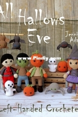 Left Handed Crocheter - Jennifer Adams  - All Hallows Eve