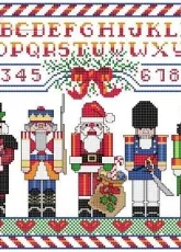 Nutcracker Sampler from Cross Stitch And Country Crafts Nov-Dec 1989