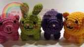 Nerdigurumi - Emjay Bailey - Chubby Cat, Bunny, Bear or Pig - Free