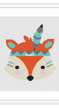 The Stitch Patterns - Tribal Fox