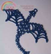 Anne Bruvold Tatting Norwegian Dragons