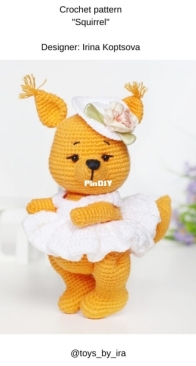 IrinCrochet - Toys by Ira - Irina Koptsova - Squirrel
