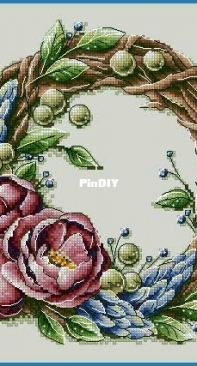 Peony Wreath by Evgeniya Poluektova XSD