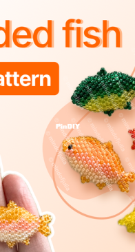 Mind of Julia - 3d Beaded Fish (English)