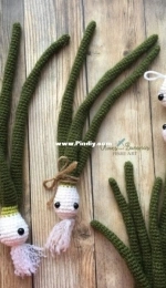 Olives and Bananas Fibre Art - Amy Vervoort - Spring Onion - Free
