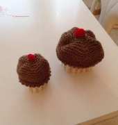 Choco Cupcake Hat for Child & American Girl Doll