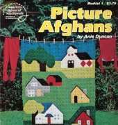 American School of Needlework Booklet 1 - Picture Afghans by Anis Duncan
