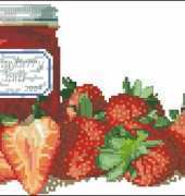 Strawberry Jam from The Cross Stitcher (USA) June 2007