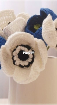 Moara Crochet - Roseanna Murray - Anemone - Free