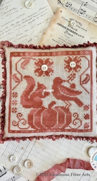 Luminous Fiber Arts - Gathering Acorn