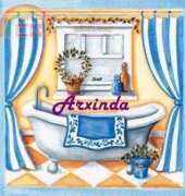 Arxinda - Bathroom blue