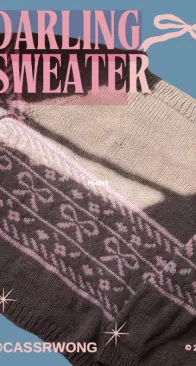 Darling Sweater - Cass Wong