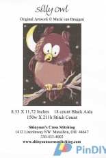 Shinysuns Cross Stitching - Silly Owl