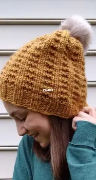 Bulky Genesis Beanie by Amy Kate Sutherland