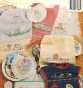 American School of Needlework ASN 3686 Bibs for Gods Little Children by Linda Gillum