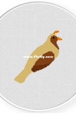 Daily Cross Stitch - Quail