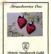 Historic Needlework Guild HNG - Strawberries One