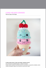 Super Cute Design - Jennifer Santos - Big Ice Cream - Spanish