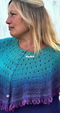 Minds Ease Capelet 207 by Michelle Porter