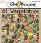 Jeanette Crews Designs One Nighters 444 - 61 Vegetables