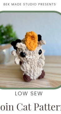 Bek Made Studio / BekMadeStudio - Rebekah Lynn Angle - Coin Cat ( Meowth )