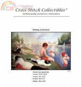 Cross Stitch Collectibles SE-11 - Bathing at Asineres