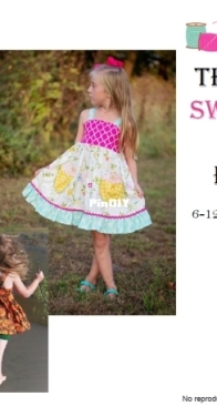 Ellie and Mac - The Honest Swing Top and Dress - Sizes 6/12 Months - 12 Years