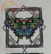 Cross My Heart CSB-248 The Beauty of Butterflies Bellpull
