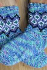 Viva Pinata Socks by Heatherly Walker -English-Free