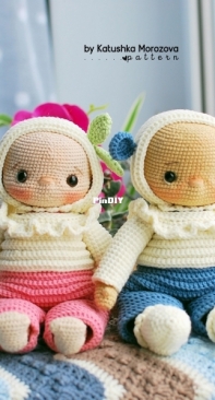 Handi Hats Design - Lollipop Dolls - Katushka Morozova -  Set of clothes for Little Kids