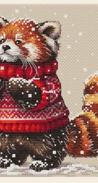 SAstitch -  Red Panda by Svetlana Sichkar