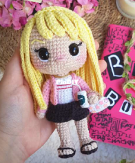 Bosquegurumi - Paola Fajonni - Meninas Malvadas - Mean Girls Regina George