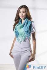 Premier Yarns-Loopy Fringed Scarf by Premier Yarns Design Team-Free
