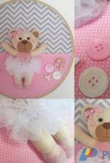 Mimos da Laura Ursa Bailarina Felt pattern