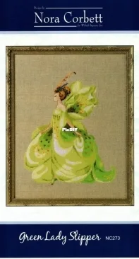 Nora Corbett NC 273 Green Lady Slipper XSD
