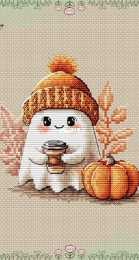Pumpkin Latte by Elzira Tarkhanova