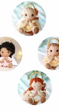 Mari Oliveira Atelie  - Mari Oliveira  - Angels - Anjinhos Baby - Portuguese