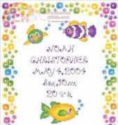 Bucilla 43595 Under the Sea Birth Record