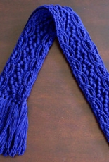 Noelle Stiles - Midnight Cable Scarf