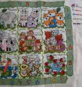 Podusia dla wnusia-Pillows for Granddaughter :)