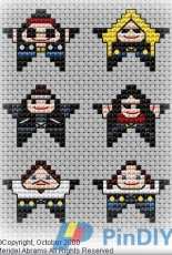 Meridel Abrams Mini Star - Bikers